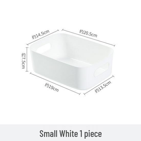 Rectangular Multi-Purpose Storage Box for Snacks, Makeup, Kitchen, Clothes, and Cabinet Organization.