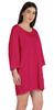 Inkmeso Solid Boyfriend T-Shirt Top For Women Loose Fit Long Sleep Shirt Tee