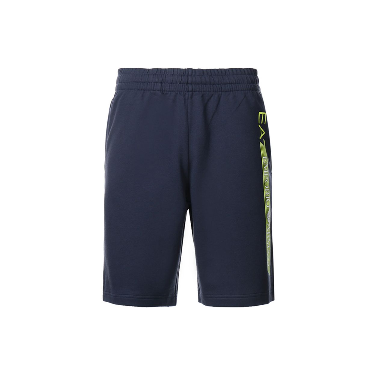 Emporio Armani EA7 Letter Print Casual Shorts Men shorts Navy-Blue 3HPS57-PJ05Z-1554 S