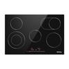 Plaque de Cuisson Électrique - ISEASY - LT5-04 - Vitrocéramique - 2 Zones - 2500 W