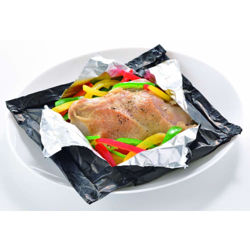Alphamic Aluminum Foil, Heavy Duty Black, 25cm X 5m, Recommended for Baking Sweet Potatoes