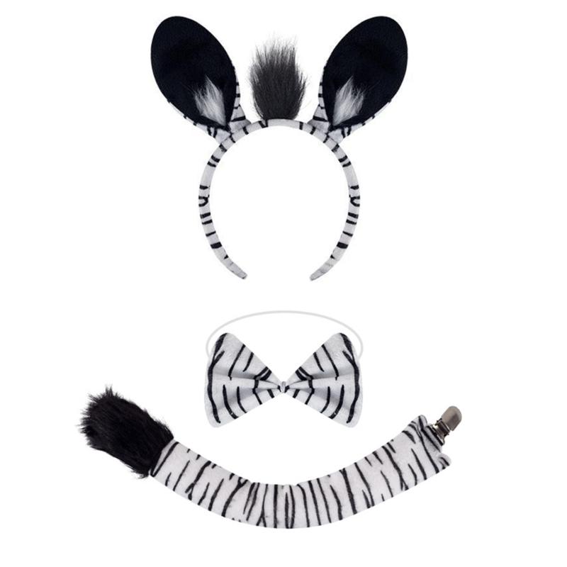 

Реалистичный костюм осла с отстегивающимися ушами, копытами, хвостом. Аксессуар для ролевых игр, косплея, Хэллоуина