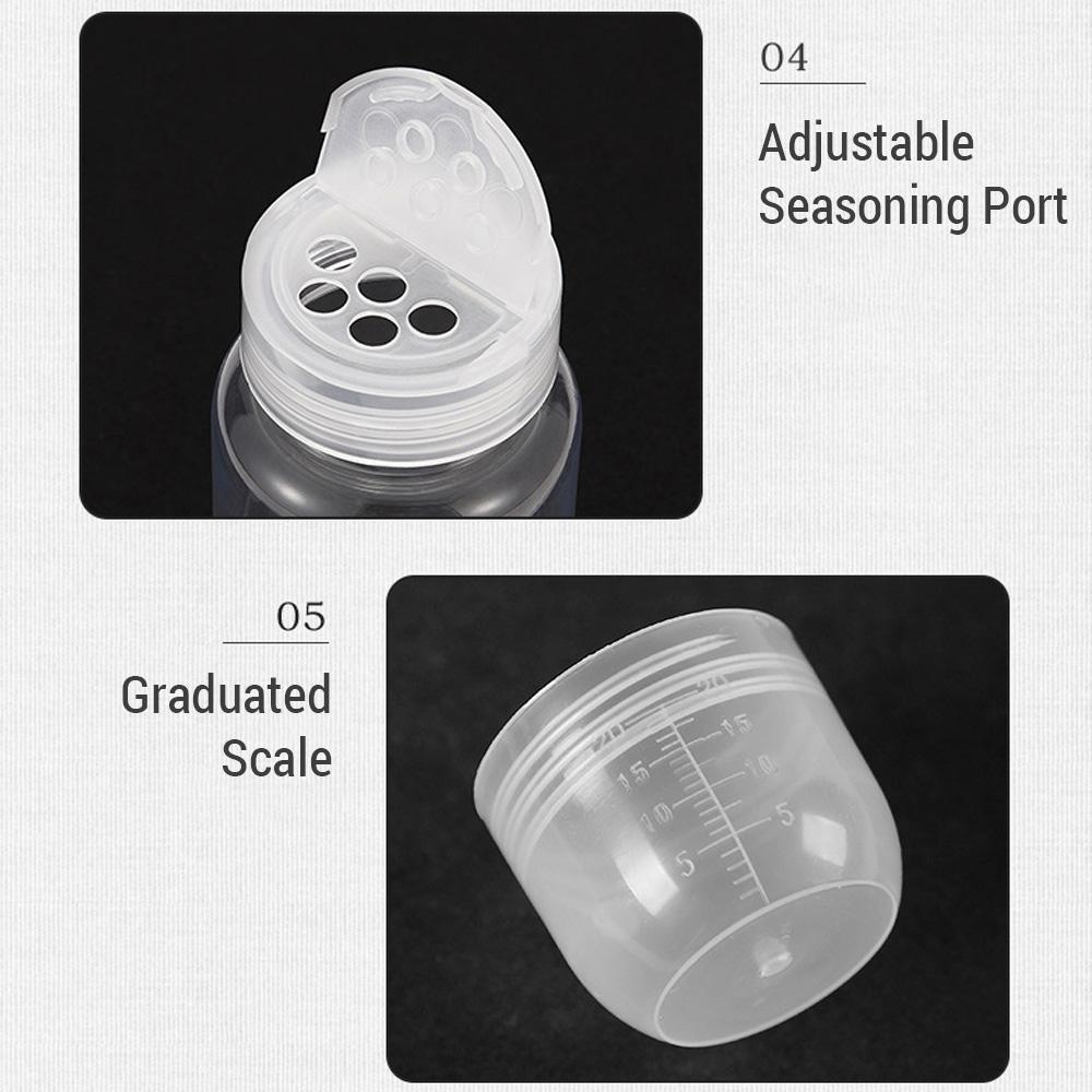 Spice Shaker Seasoning Dispenser Spice Containers Travel Spice Kit Set with Travel Storage Bag