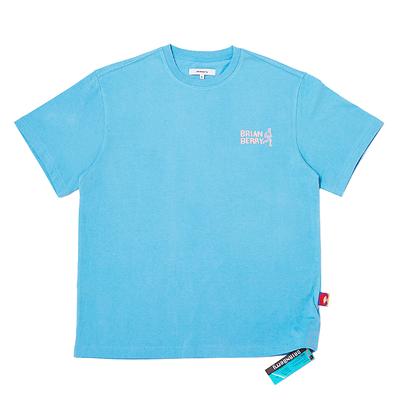 BRIAN BERRY Build Logo Tee_S/Blue