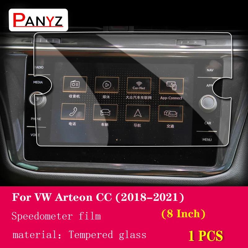 For Volkswagen Arteon CC -Car Interior Center Console Transparent TPU Protective Film Anti-scratc Repair Film Accessorie