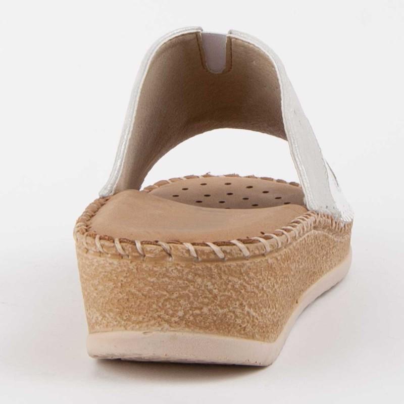 Women's Leather Sandal. Purapiel Leida3 103021