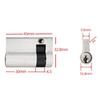 1 Set Lock Cylinder With Keys, And Lock Cylinder 45*32.8*16.8mm Cylindrical Lock Cylinder With 3 Keys Anti-Passage Door Hardware