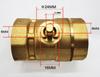 OEM Brass 2-Way Motorized Ball Valve DN15-DN40 – HVAC/Industrial Use