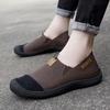 Herren Slipper Handgefertigt Lässige Lederschuhe Slip-on Fahrschuhe Mokassins