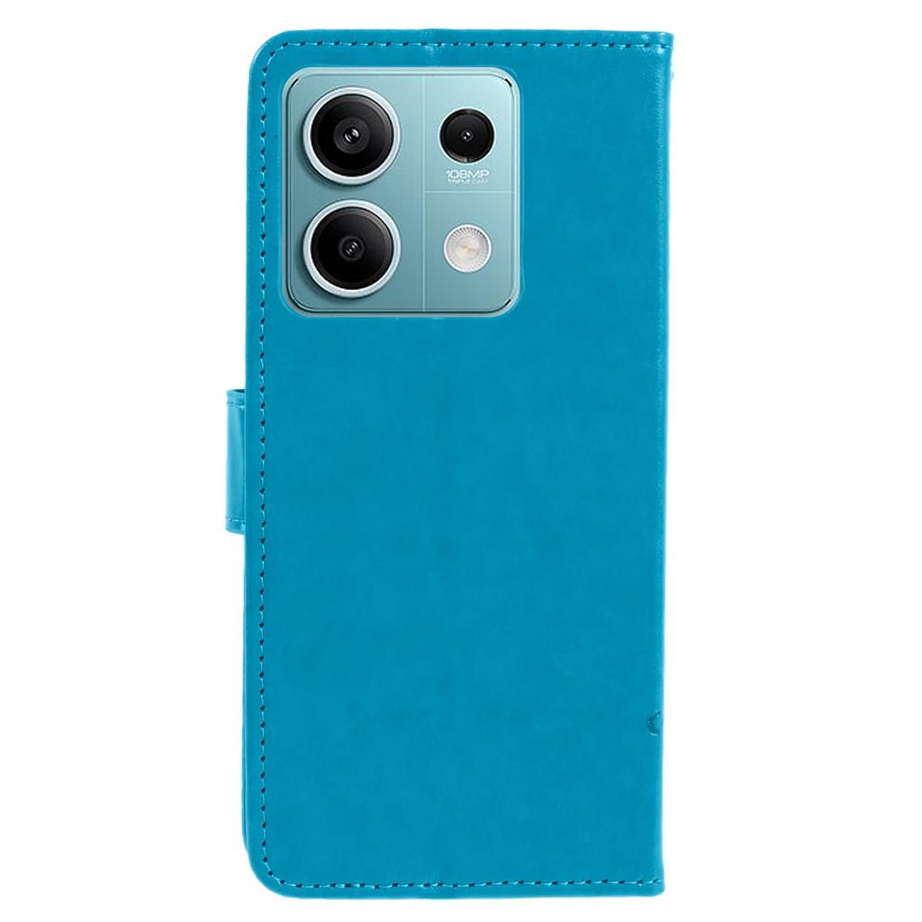 For Xiaomi Redmi Note 13 Pro 5G/Poco X6 5G Case Imprinted Shockproof Leather Wallet Phone Cover