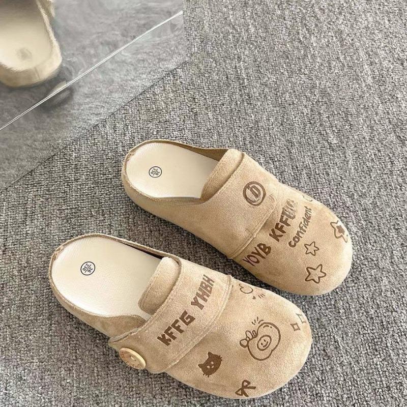 One-pedal women's summer versatile new models with skirts Baotou half slippers lazy shoes sandals