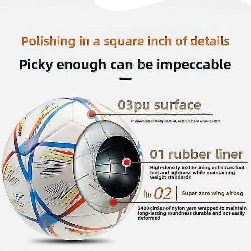 2022 Qatar World Cup Size 5 Soccer Ball A