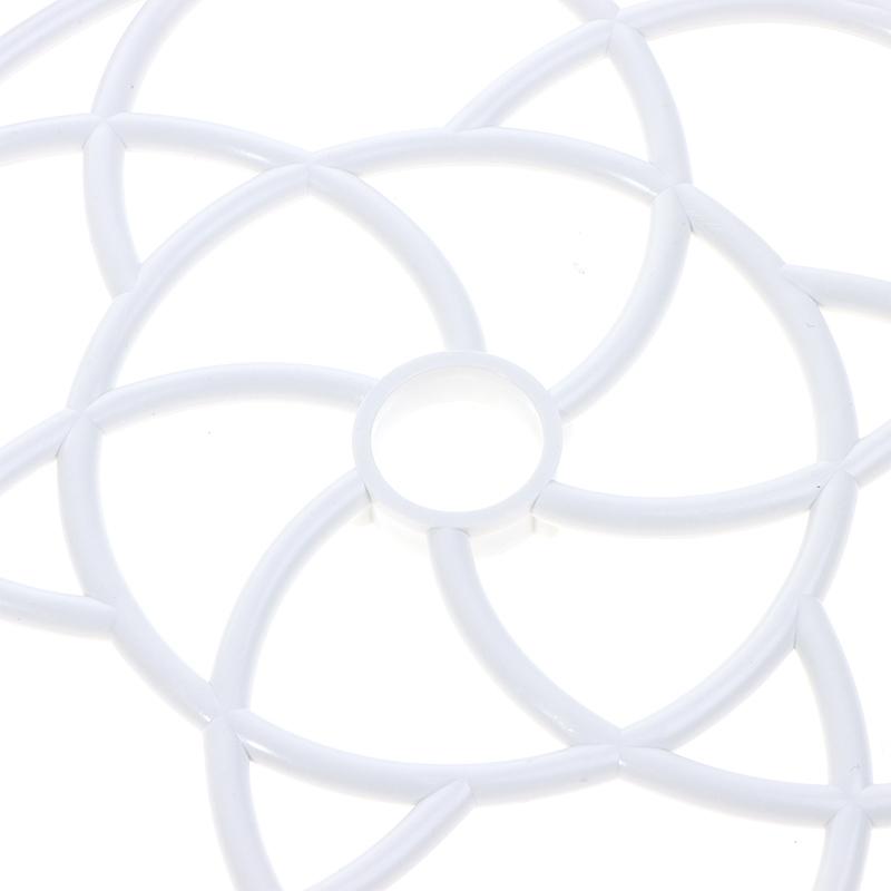 White Plastic Garden Stackable Bonsai Climbing Frame Plant Cage Frame Plant Support Stand Climbing Vine Rack Gardening Supplies