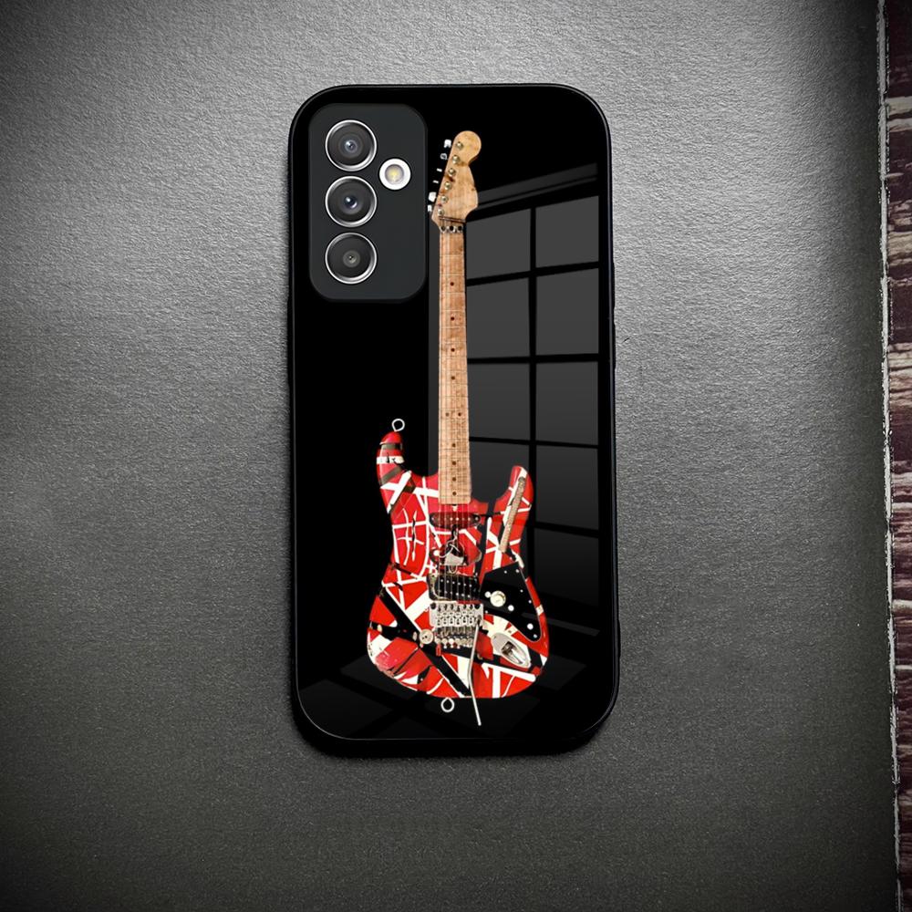

Eddie Van Halen Graphic Guitar Phone Case Glass For Samsung Galaxy S26 S23 S25 S24 S21 S22 S20 Ultra Fe Plus A34 A15 A14 Cover Galaxy S22 5G