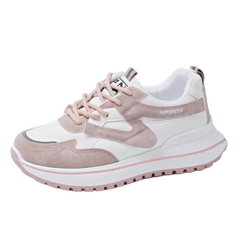 Mesh Forrest Gump running shoes breathable ultra-light women's shoes 2025 summer new platform sports casual shoes dad shoes