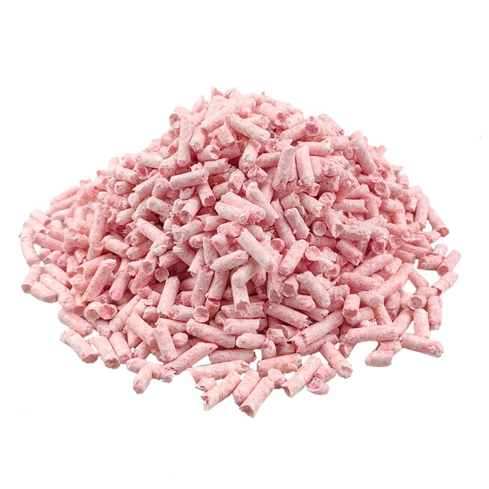 

Hamster Bedding Colorful Paper Litter Small Pet Bedding Deodorizing Waterproof Litter Pellets Bunny Litter For Hamsters яскраво-червоний