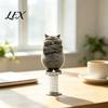Personalized Car Interior Decors Cute Cat/Dog Dashboard Ornaments, 2D Flat Acrylic Decorations Vivid Cartoon Pet Desktop Ornaments with Self Adhesive