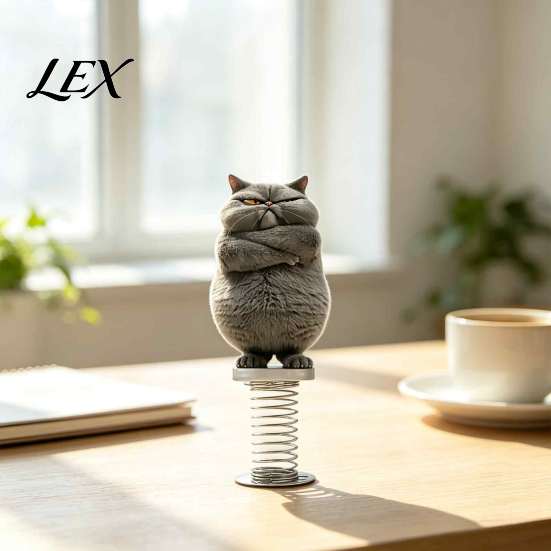 Personalized Car Interior Decors Cute Cat/Dog Dashboard Ornaments, 2D Flat Acrylic Decorations Vivid Cartoon Pet Desktop Ornaments with Self Adhesive
