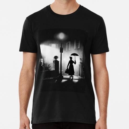 The Power Of Poppins Compels You Black White S to 5XL Made in the USA T-shirt 3XL