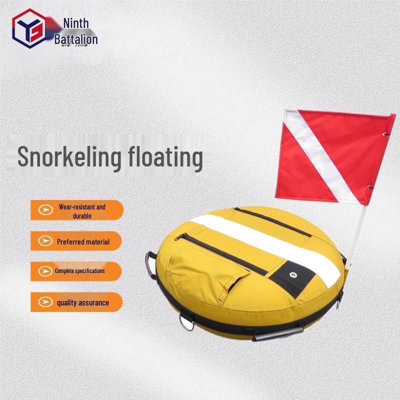 Folding Freediving Signal Buoy