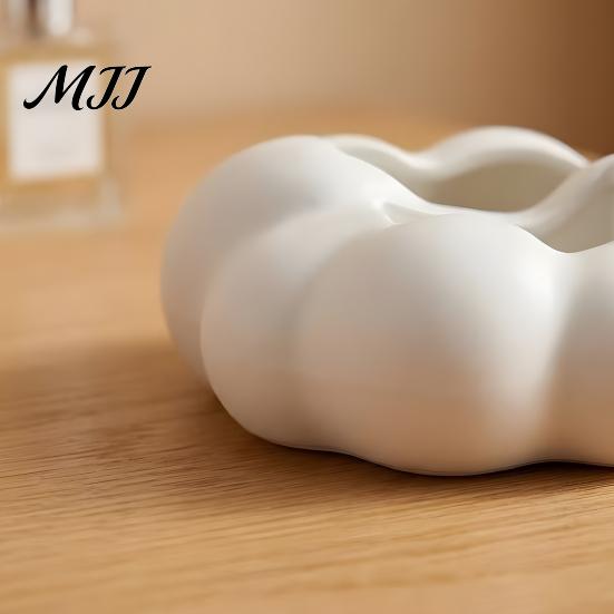 Holdbar PLA Opbevaring 3D Printet Skyform Skrivebordsorganisator, Sød Fjernbetjeningsholder Pladsbesparende Organisator med Dobbelt Rum, Multifunktionel Caddy