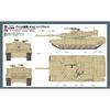 Pit Road 1/144 SGK Series American M1A2 Abrams, 68.2mm Long, Plastic Model Kit SGK13