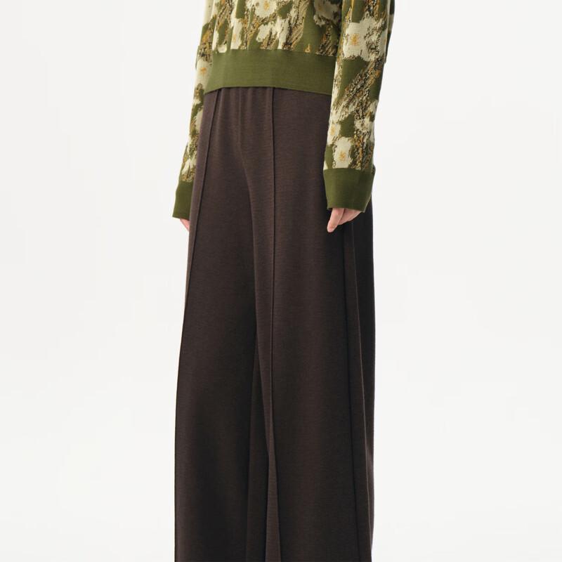 Broadcast Women's Relaxed Wide-Leg Straight Trousers