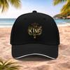 Golden Crown KING Adjustable Baseball Cap for Unisex  Women  Lightweight Unisex Crowned Cap
