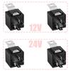 5 Pin 12V/24V 40A Vehicle Relays Precisions Current Control Universal Power Automotive Heavy Current Relays
