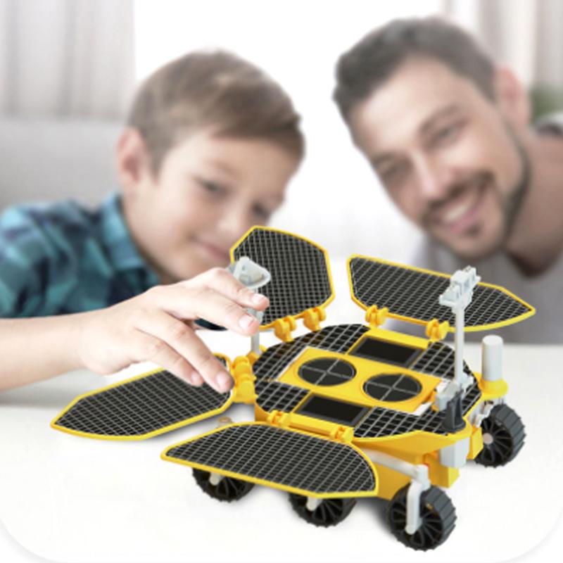 Solar Rover Space Probe Educational Science Toy Diy Assembly Creation Toy Science Powered Stem Building Sets Gift