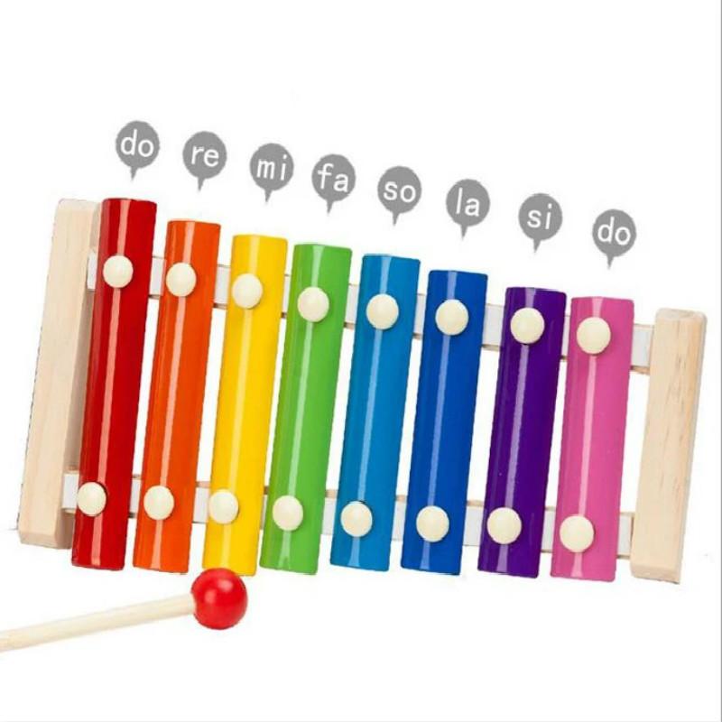Baby Music Instrument Toy Wooden Xylophone Children Kids Musical Funny Toys For Baby Girls Educational Toys Gifts Baby