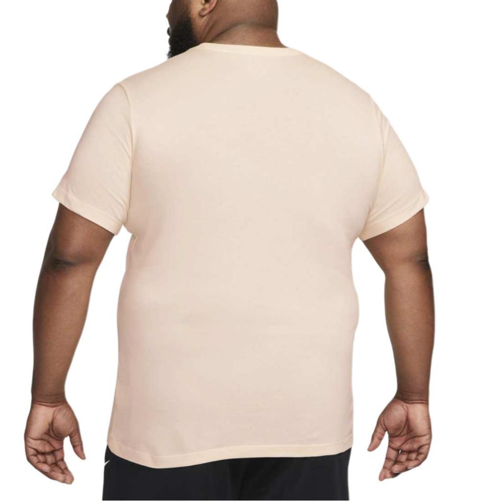 Nike Just Do It Dri-Fit T-shirt Peach/Black Men Streetwear FJ2348-838
