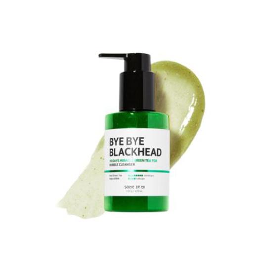 

[SOME BY MI] Bye Bye Blackhead 30 Days Miracle Green Tea Tox Bubble Cleanser 120 г