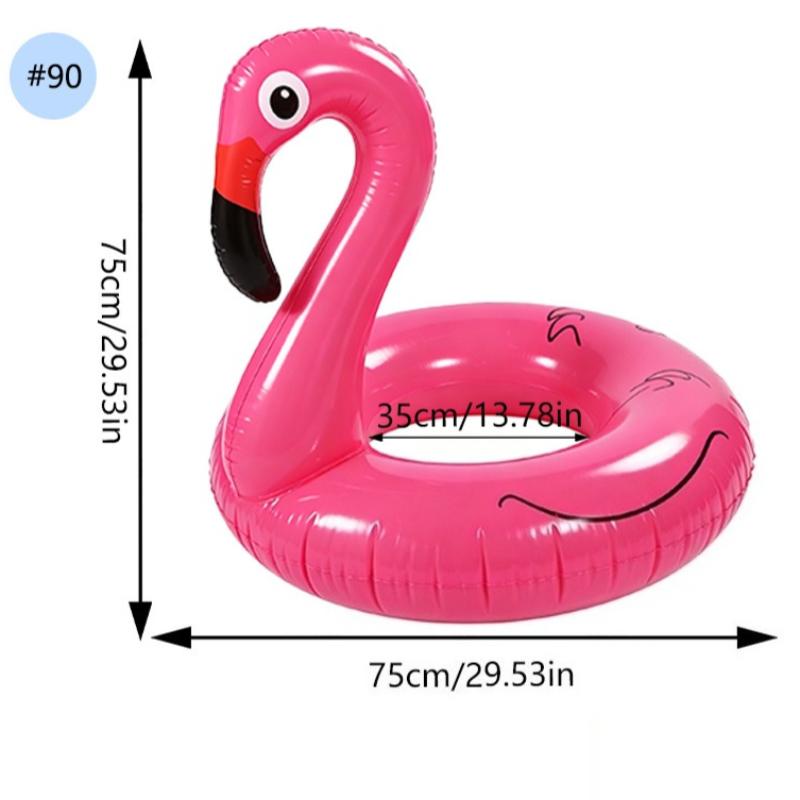 PVC Inflatable Flamingo Swimming Ring For Adults Pool Parties Supplies&Pool Float