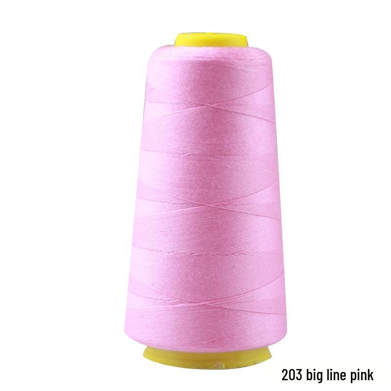 Black and White Thick Denim Sewing Thread Roll for Machine and Hand Sewing