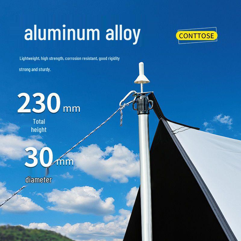 Teleskopická hliníková tyč pro markýzu/stan 2,4M – Lehká, odolná a rozšiřitelná