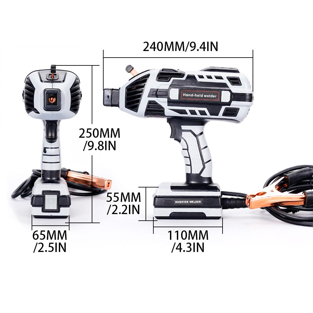 4600W 220V Gray Manual welding semi-automatic arc welding portable inverter welding equipment