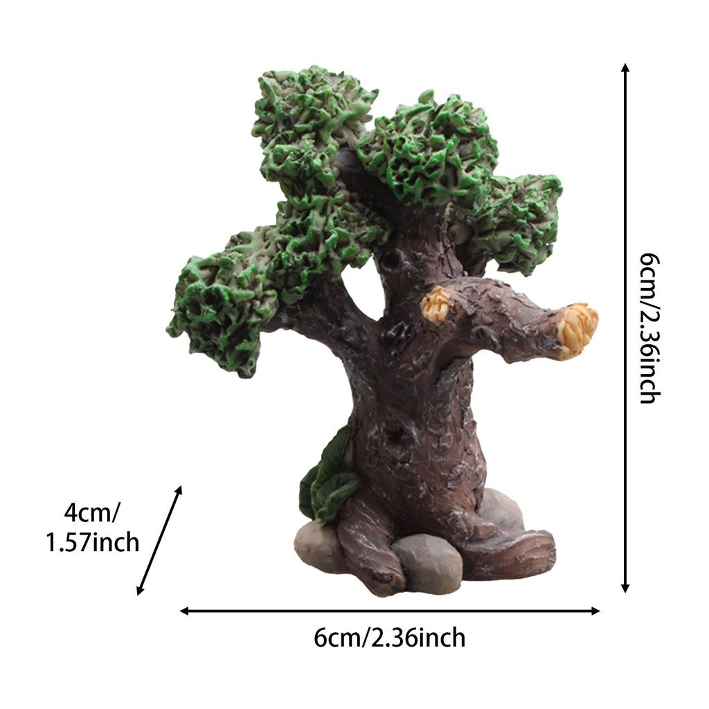 Transparenter Schildkröten-Aquarium-Schildkröten-Behälter mit abnehmbarem Deckel Schreibtisch-Dekoratives Terrarium-Behälter DIY Mikro-Landschafts-Fischbecken