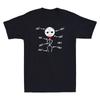 Ow Ow Ow Personaggio Stick Divertente Grafica Dolore Unisex Vintage Maglietta a Maniche Corte