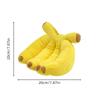 Yellow Squeaky Dog Toy Plush Banana Pet Interactive Toys Funny Pet Chew Plush Toy  Gift