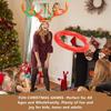 Inflatable Antlers Ring Toss Game Set Christmas Game For Family Festival Party New Year Gift