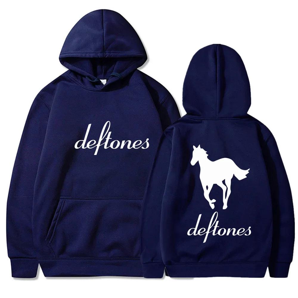 New autumn and winter fashion brand Deftones hoodie men's fashion long sleeved women's casual Harajuku street pullover