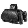 1 Pair Retro Punk Style Saddlebag Motorcycle Tool Bag Waterproof Travel Luggage Storage Bag Motorbike Over Saddles Bags