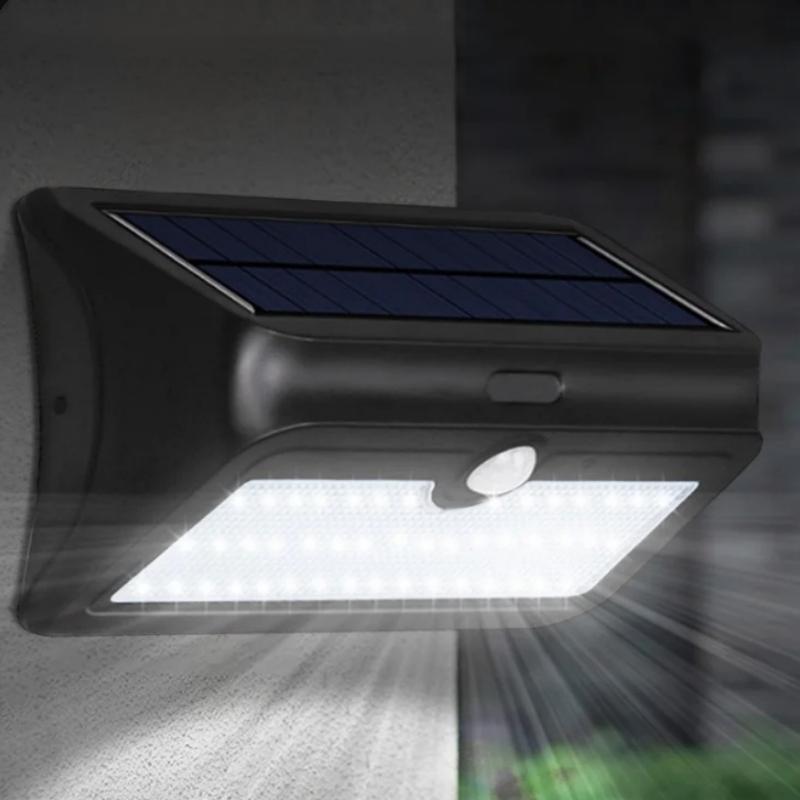 46 LED Outdoor Solar Lamp Waterproof Motion Sensor Wall Light Street Garden Porch Pathway Yard Emergency Lamp Sunlight Powered