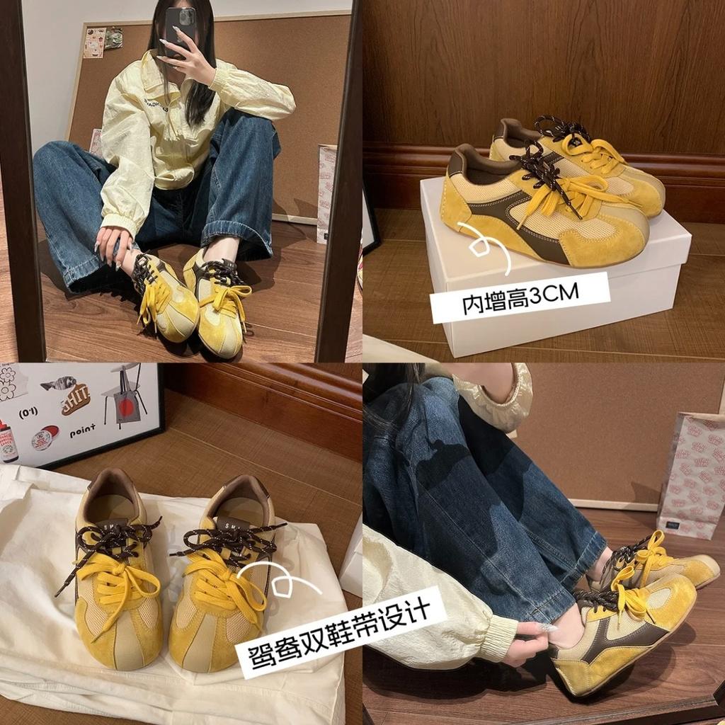 Running Shoes Comfortable Lace Up Platform Sports Casual Women's Sneakers