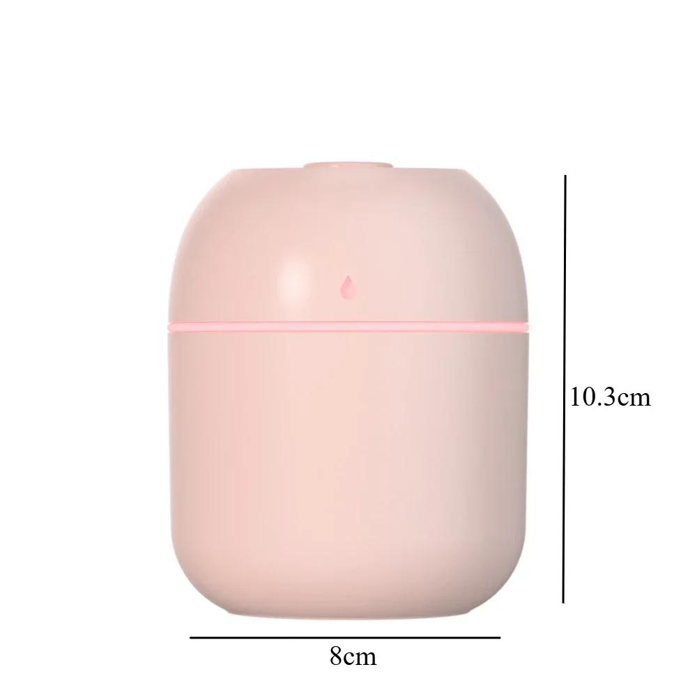 

USB увлажнитель воздуха с капельным эффектом для автомобиля, дома, настольный, для дома, мини-портативный, бесшумный, распыляющий увлажнитель воздуха, бытовая техника розовый