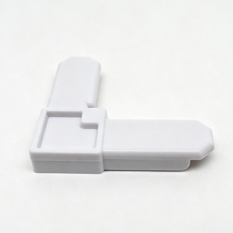 5/16x3/4Inch L Type Window Screen Frame Corner Connector Plastic Screen Corner Brackets For Home Renovation Enduring