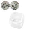 Sterilizer Box for Nail Tools Nail Art Drill Bits Cleaning Box Nail Tool Disinfectant Box Nail Supplies Manicure Tools
