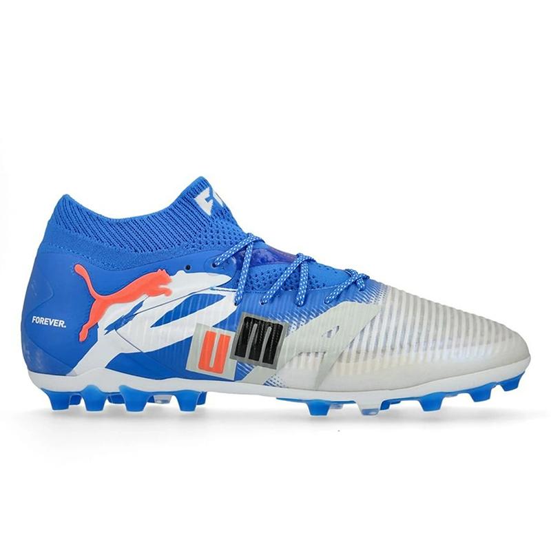 Puma Future 8 Ultimate Comfortable Versatile Mg (Rubber Short Studs) Soccer Shoes Unisex Soccer Shoes Blue 108422-01