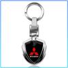 For Mitsubishi Lancer 7 8 I200 Pajero Montero Sport Outlander ASX Mirage Eclipse Car Key Chain Keyring Pendant Metal Keychain Holder Accessories